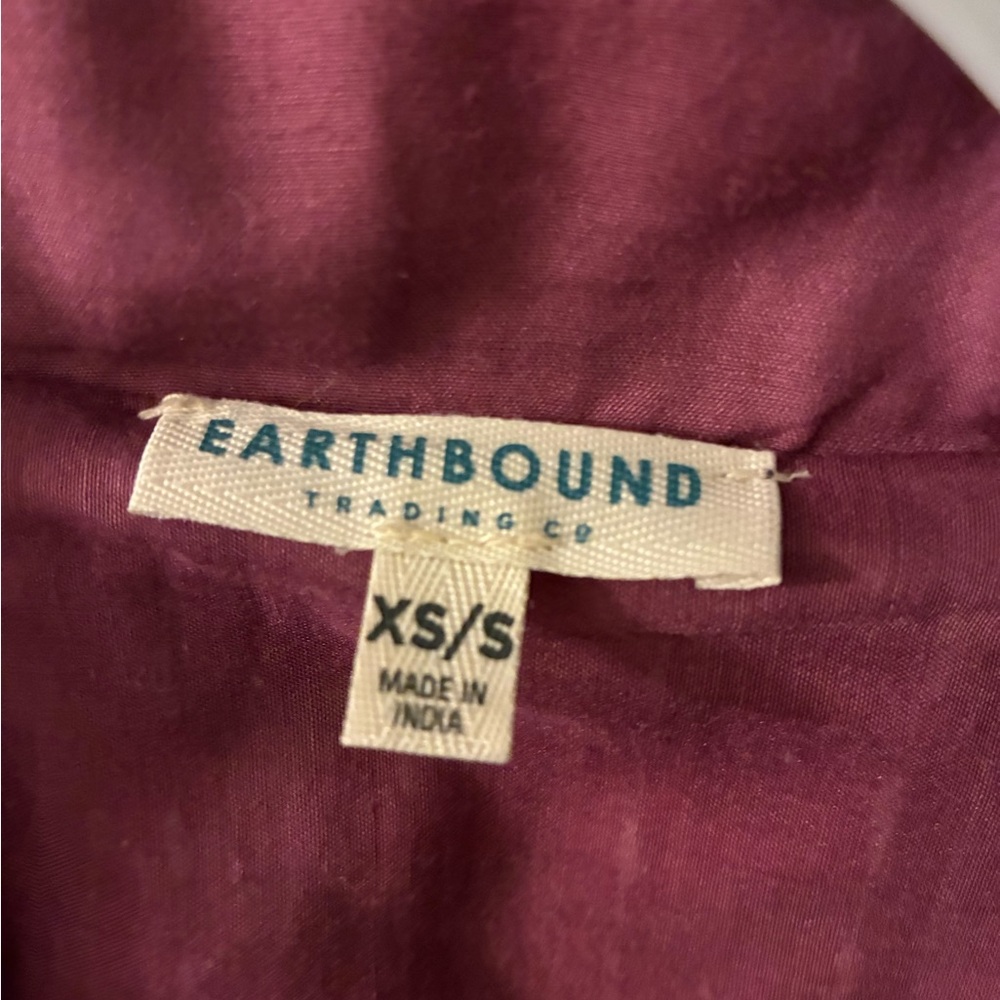 EARTHBOUND Floral Pink Robe oversized - Picture 5 of 5